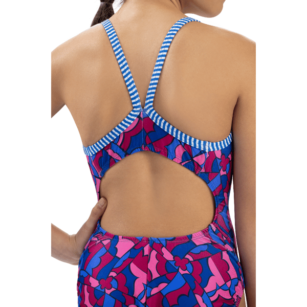 Juniors Dolfin® Uglies Glazen V-2 Back One Piece Swimsuit
