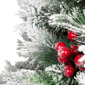 Northlight Real Touch™ 5ft. Full Flocked Spruce Christmas Tree - image 6