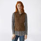 Juniors Love Tree Polar Fleece Zip Up Vest - image 1