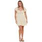 Juniors Trixxi Floral Puff Short Sleeve Tie Front Sundress - image 1