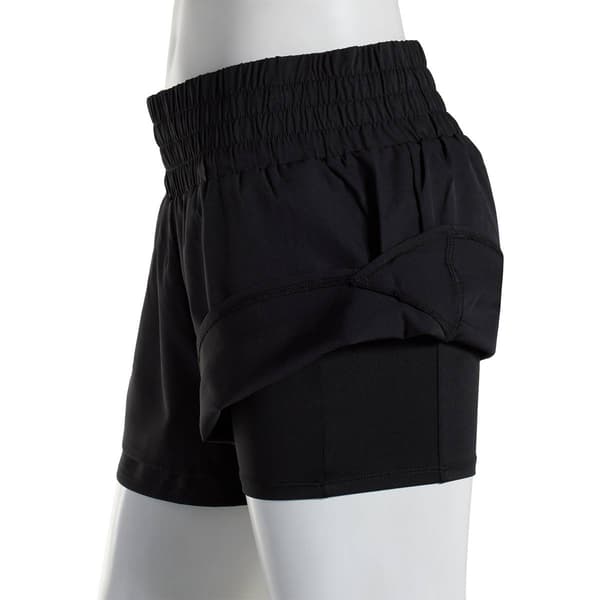 Womens RBX Stretch Woven Flutter Running Shorts