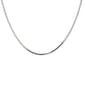 Sterling Silver 16in. Diamond Cut Box Necklace - image 1