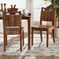 bali & pari Chabela Handwoven Seagrass Dining Chair - Set of 2 - image 7