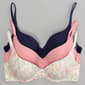 Womens Laura Ashley&#174; 3pk. Brushed Micro Bras LS2788-3PKAE - image 2