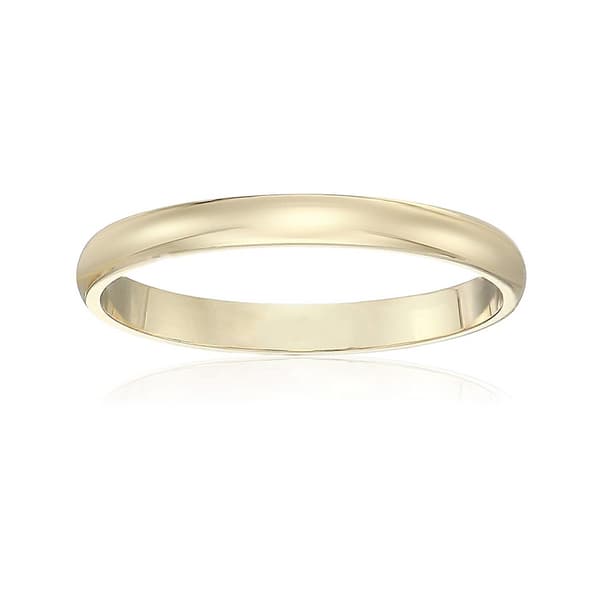 Endless Affection&#40;tm&#41; 10kt. Yellow Gold 2mm Plain Wedding Band - image 