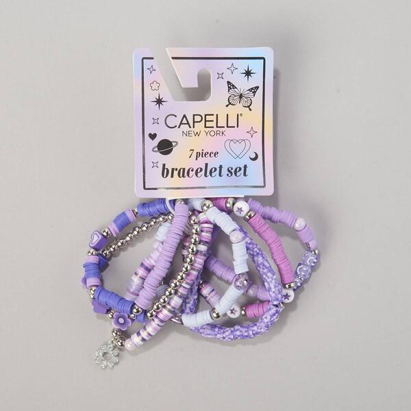 Girls Capelli&#40;R&#41; New York 7pk. FIMO Bracelet Set - image 