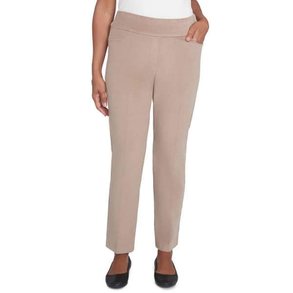 Womens Alfred Dunner Telluride Corduroy Proportioned Pants-Short