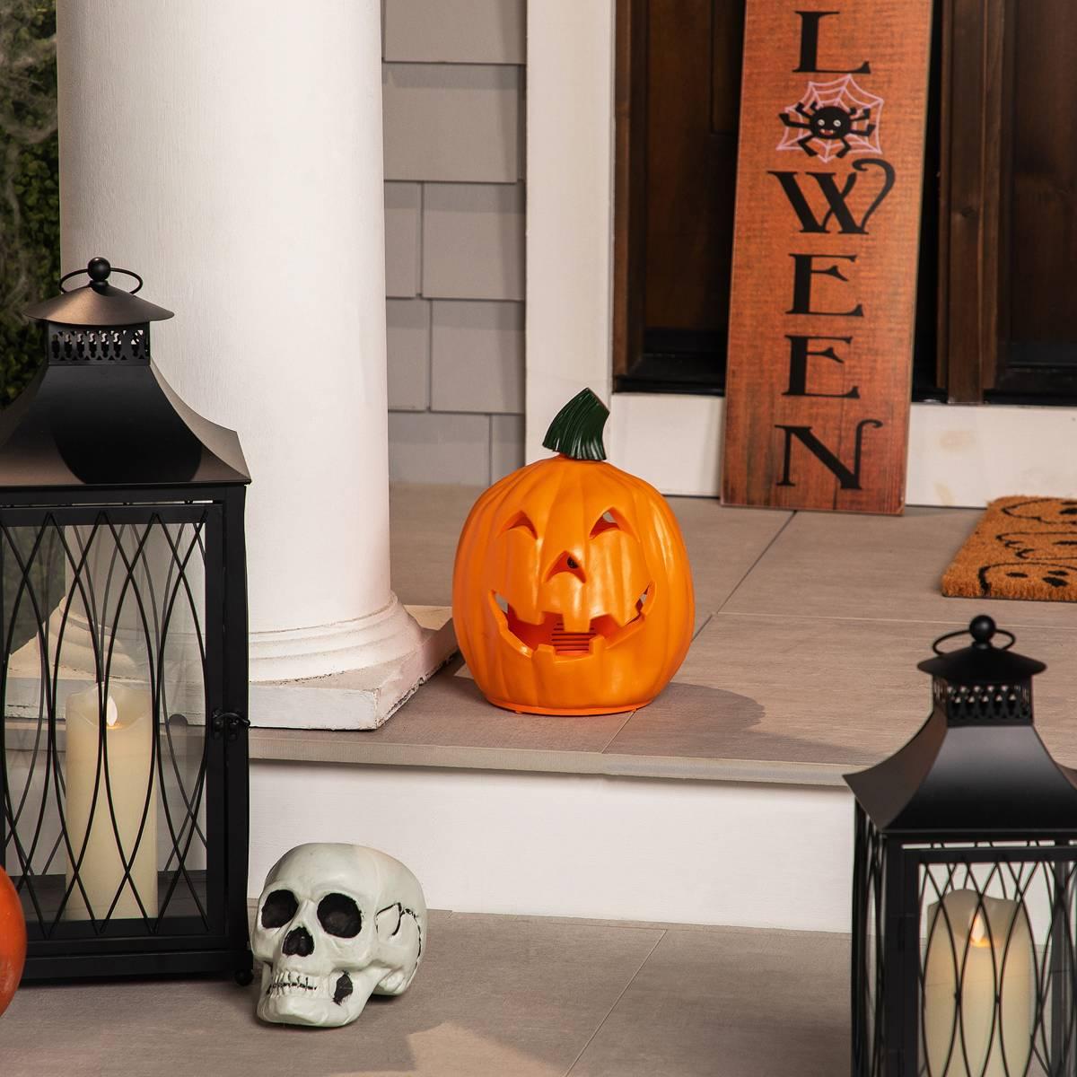 Northlight Seasonal Animated Jackyll & Hyde Motion Pumpkin