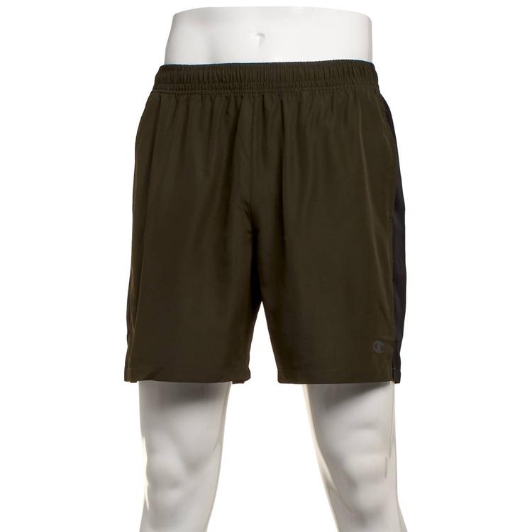 Mens Champion(R) Color Block Woven Athletic Shorts