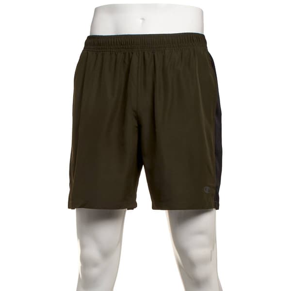 Mens Champion(R) Color Block Woven Athletic Shorts - image 