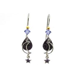 Silver Forest Dainty Sky Cascade Earrings