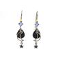 Silver Forest Dainty Sky Cascade Earrings - image 1