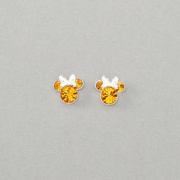 Disney Minnie Mouse November Birthstone Earrings