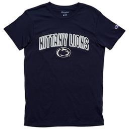 Mens Champion(R) PSU Short Sleeve Crew Neck Tee