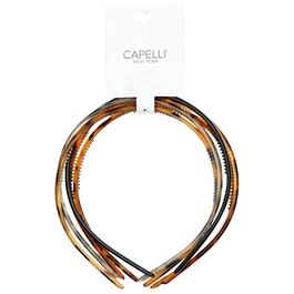 Womens Capelli New York 5pc. Multi Thin Headband
