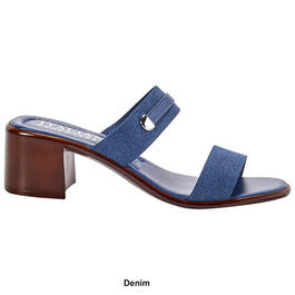Womens Italian Shoemakers Novello Slide Sandals