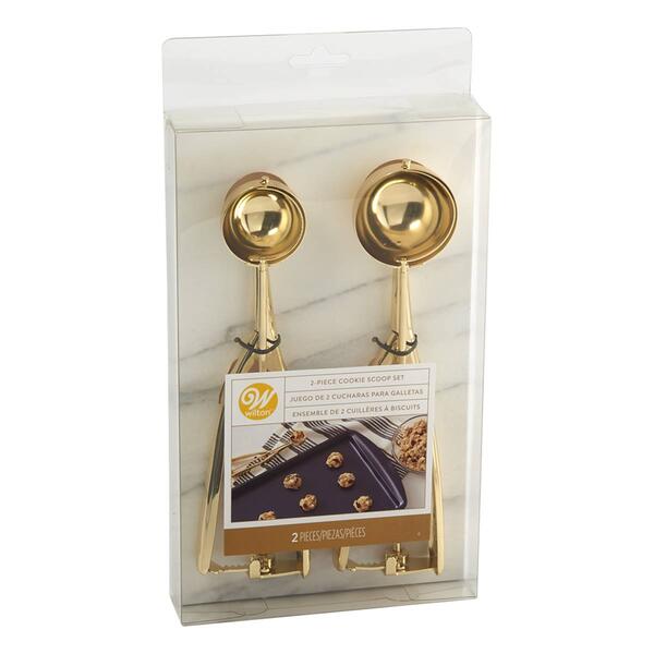 2pk. Gold Cookie Scoops - image 