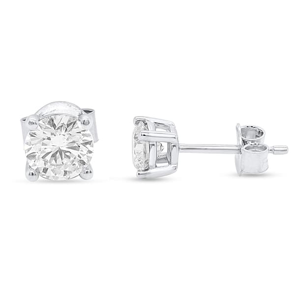 Nova Star 1ctw&#44; Lab Grown Sterling Stud Earrings
