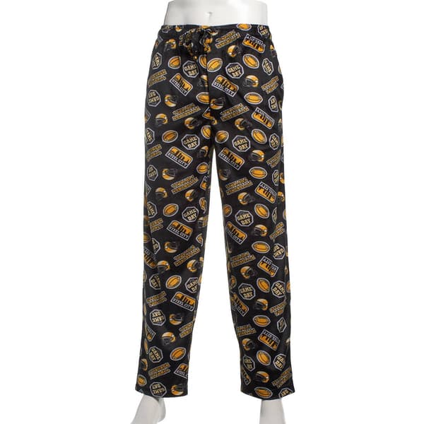 Mens Tailgate Pittsburgh Football Patch Pajama Pants