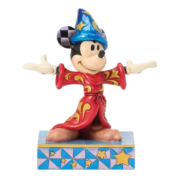 Jim Shore Disney Traditions Sorcerer Mickey Figurine - image 