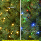 Puleo International 9ft. Pre-Lit LED Lights Wyoming Pine Tree - image 4