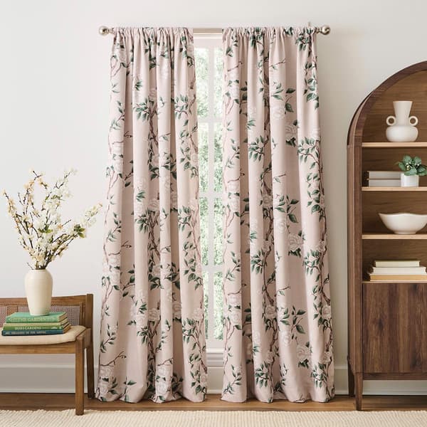 Martha Stewart Chinoiserie Panel Curtain - image 