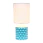 Simple Designs Blue Cross Fresh Prints Table Lamp - image 1