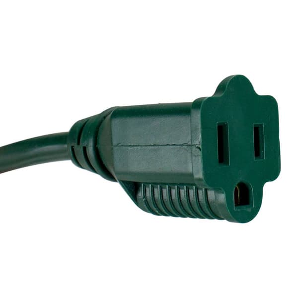 Northlight Seasonal Outdoor 3-Prong Extension Power Cord