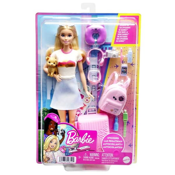 Barbie&#174; Malibu Travel Doll