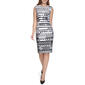Womens Calvin Klein Sleeveless Scuba Crepe Sheath Dress - image 1