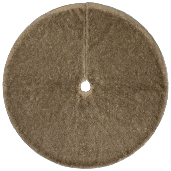 Northlight 48in. Brown Faux Fur Christmas Tree Skirt