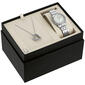 Bulova Crystal Accent Watch & Necklace Gift Set - 96X155 - image 1