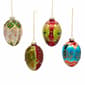 Kurt S. Adler 4pc. 65MM Glass Egg Ornament Set - image 3