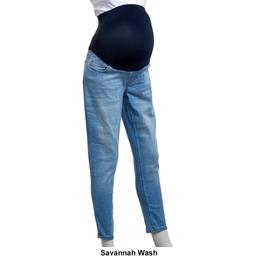 Womens Savi Parker Over The Belly Straight Leg Maternity Jeans