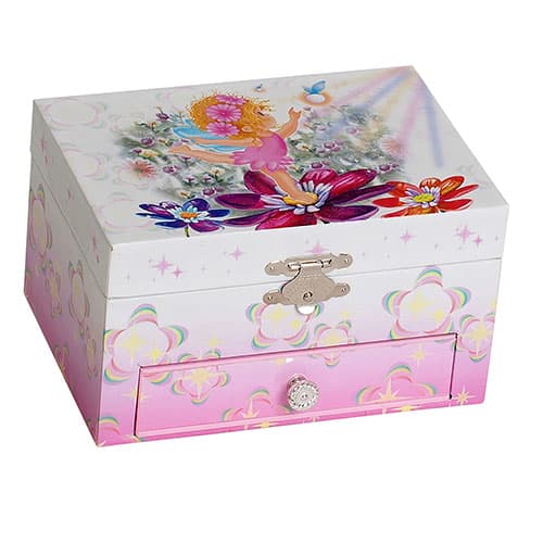Mele & Co Ashley Girl Musical Ballerina Fairy Box - image 