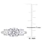 Gemstone Classics™ 2 1/4kt. Dew Moissanite Engagement Ring - image 4