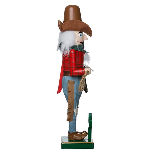 Kurt Adler 15in. Wooden Cowboy Nutcracker