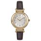 Womens Timex&#174; Gold-Tone Black to Brown Strap Watch - TW2W96400JT - image 6