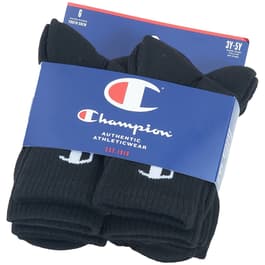 Girls Champion 6pk. Core Crew Socks