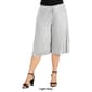 Plus Size 24/7 Comfort Apparel Drawstring Gaucho Pants - image 4