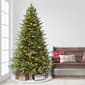Puleo International 7.5ft. Pre-Lit Linden Fir Christmas Tree - image 2