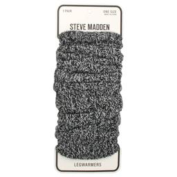 Womens Steve Madden Soft Chunk Rib Leg Warmers