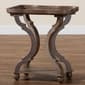 Baxton Studio Yannick French Country End Table - image 7