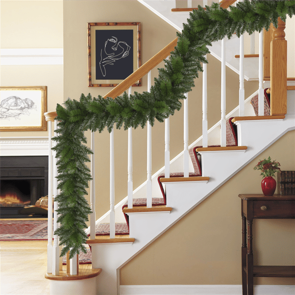 Puleo International 50ft. Spruce Christmas Garland