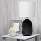Simple Designs 20.4in. Ceramic Oblong Table Lamp - image 2