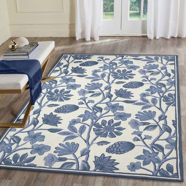 Liora Manne Capri Floral Vine Rectangular Area Rug