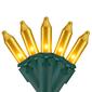Northlight Seasonal 100ct. Opaque Gold Mini Christmas Lights - image 1
