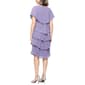 Petite SLNY Beaded Shoulder Tiered Capelet - image 2