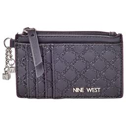 Womens Nine West Ryselle Embossed Card Case