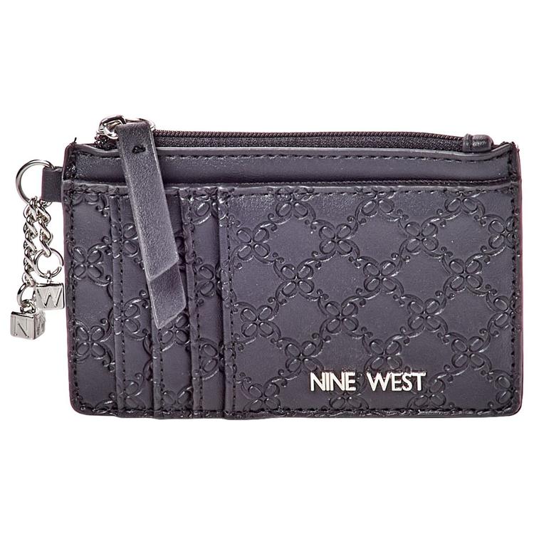 Womens Nine West Ryselle Embossed Card Case
